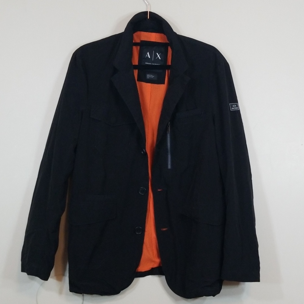 Armani Exchange Black Spring Light Jacket